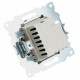 Розетка 2-местная USB + type C Stekker Катрин GLS10-7116-04 50057