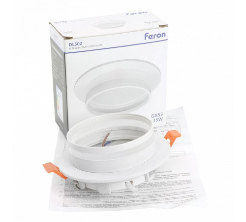Встраиваемый светильник Feron DL502 51089 Встраиваемый светильник Feron DL502 51089