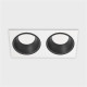 Встраиваемый светильник Italline IT08-8013 black 3000K
