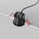 Встраиваемый светильник Maytoni Alfa LED DL043-01-10W2.7K-RD-B