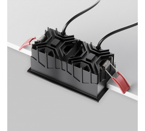 Встраиваемый светильник Maytoni Alfa Led Downlight DL043-02-10W3K-SQ-B-1 Встраиваемый светильник Maytoni Alfa Led Downlight DL043-02-10W3K-SQ-B-1