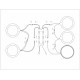 Потолочная люстра Ambrella Light Acrylica Original FA3808