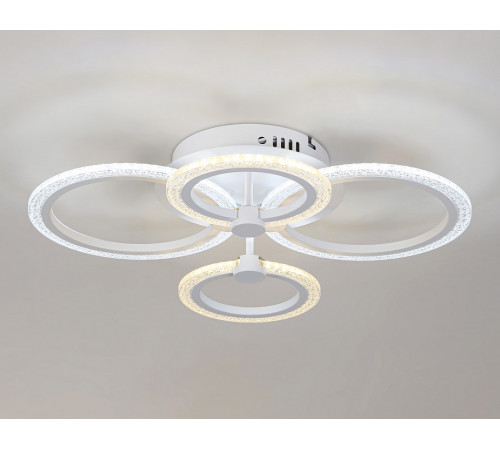 Потолочная светодиодная люстра Ambrella Light Acrylica Original FA4061 Потолочная светодиодная люстра Ambrella Light Acrylica Original FA4061