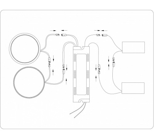 Потолочная люстра Ambrella Light Comfort LineTech FL51391 Потолочная люстра Ambrella Light Comfort LineTech FL51391