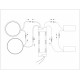 Потолочная люстра Ambrella Light Comfort LineTech FL51391
