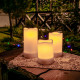 Садовый светильник на солнечной батарее Uniel USL-S-816/PT150 CANDLE SET3 UL-00009381
