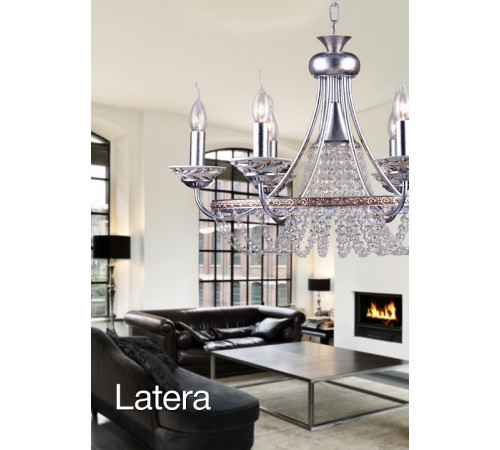 Подвесная люстра Arti Lampadari Latera E 1.1.6 S Подвесная люстра Arti Lampadari Latera E 1.1.6 S