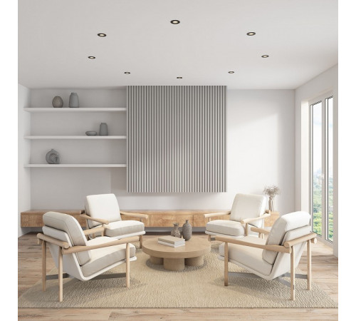 Встраиваемый светильник Denkirs DK3061-BK+RD