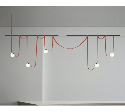 Трековый однофазный светильник Denkirs Belty orb DK5550-BK