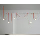 Трековый однофазный светильник Denkirs Belty orb DK5550-BK