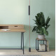 Трековый однофазный светильник Denkirs Belty linear DK5574-BK