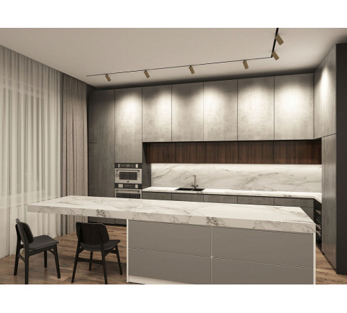 Трековый светильник Denkirs Smart Spot DK8020-BG