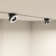 Трековый однофазный светильник Denkirs Smart Linear DK8027-BK