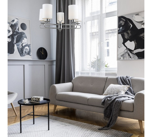 Люстра на штанге Escada Eclipse 10166/5PL Chrome УЦ