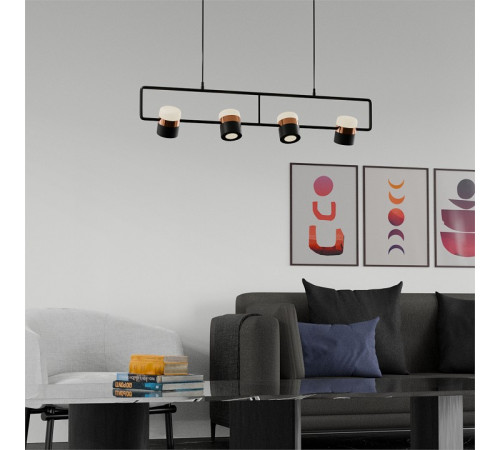 Подвесной светильник Lightera Rudolf LE114L-4B SMART Подвесной светильник Lightera Rudolf LE114L-4B SMART