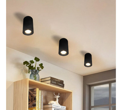 Накладной светильник Loft IT Tictac 10220 Black 3000K Накладной светильник Loft IT Tictac 10220 Black 3000K