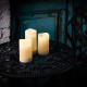 Садовый светильник на солнечной батарее Uniel USL-S-816/PT150 CANDLE SET3 UL-00009381