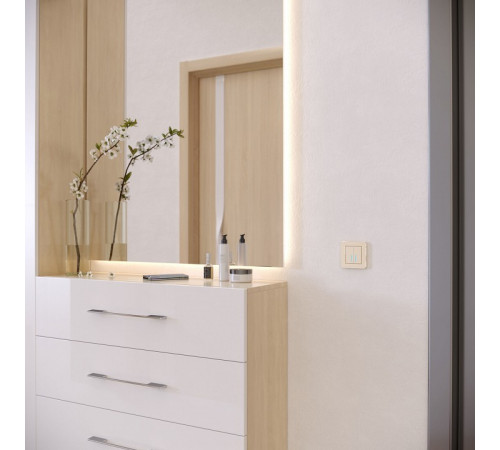 Рамка на 1 пост Werkel Platinum шампань 4690389184437 W0012611