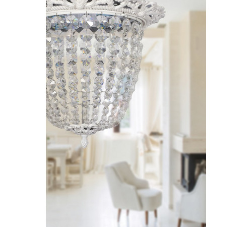Накладная люстра Arti Lampadari Bienno L 1.13.38.100 W Накладная люстра Arti Lampadari Bienno L 1.13.38.100 W