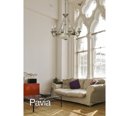 Люстра на штанге Arti Lampadari Pavia E 1.13.6 G