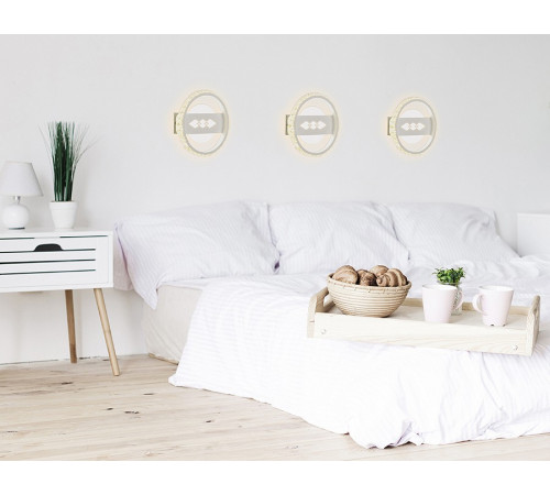 Настенный светодиодный светильник Ambrella Light Acrylica Ice FA221 Настенный светодиодный светильник Ambrella Light Acrylica Ice FA221