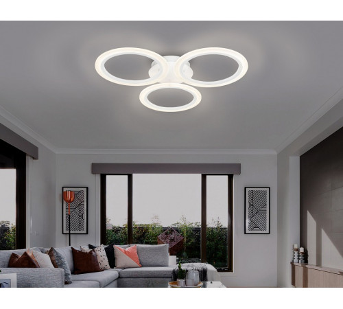 Потолочная светодиодная люстра Ambrella Light Acrylica Original FA4052 Потолочная светодиодная люстра Ambrella Light Acrylica Original FA4052
