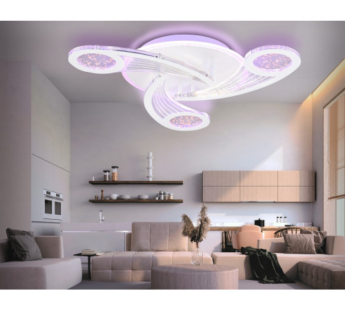 Потолочная люстра Ambrella Light Acrylica Original FA4475 Потолочная люстра Ambrella Light Acrylica Original FA4475
