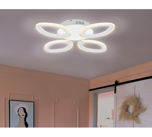 Потолочная светодиодная люстра Ambrella Light Acrylica Original FA4485 Потолочная светодиодная люстра Ambrella Light Acrylica Original FA4485