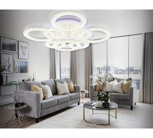 Потолочная люстра Ambrella Light Acrylica FA8854 Потолочная люстра Ambrella Light Acrylica FA8854