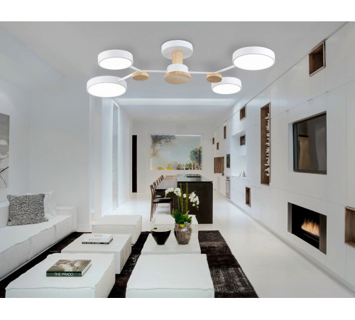 Люстра на штанге Ambrella Light Linetech Comfort FL4858 Люстра на штанге Ambrella Light Linetech Comfort FL4858