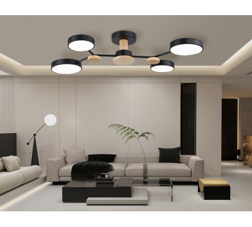 Люстра на штанге Ambrella Light Linetech Comfort FL4860 Люстра на штанге Ambrella Light Linetech Comfort FL4860
