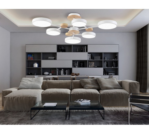 Люстра на штанге Ambrella Light Linetech Comfort FL4861 Люстра на штанге Ambrella Light Linetech Comfort FL4861