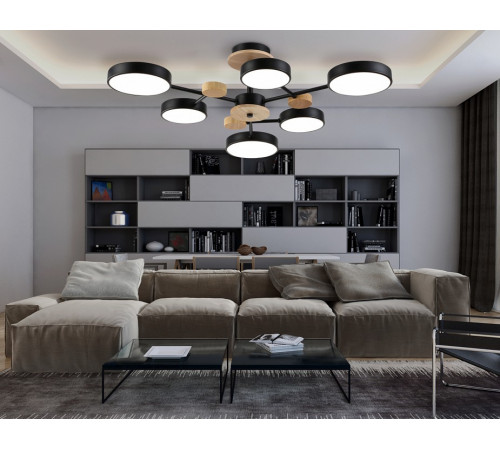 Люстра на штанге Ambrella Light Linetech Comfort FL4863 Люстра на штанге Ambrella Light Linetech Comfort FL4863