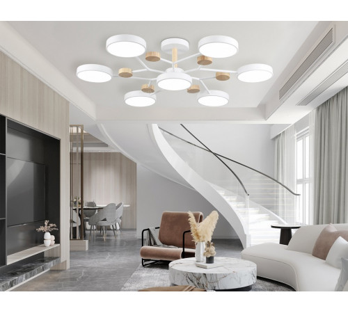 Люстра на штанге Ambrella Light Linetech Comfort FL4864 Люстра на штанге Ambrella Light Linetech Comfort FL4864