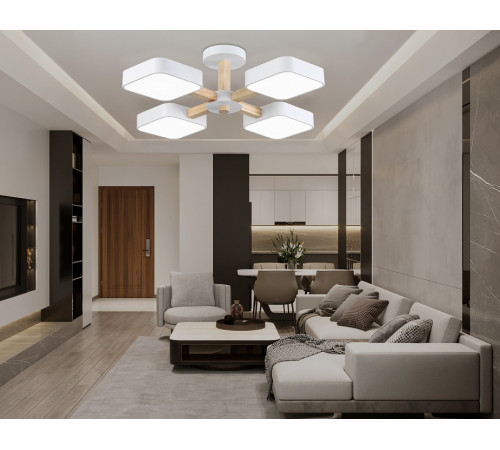 Люстра на штанге Ambrella Light Linetech Comfort FL4879 Люстра на штанге Ambrella Light Linetech Comfort FL4879
