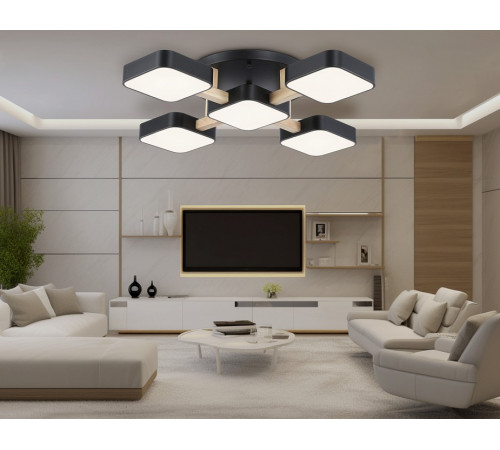 Потолочная люстра Ambrella Light Linetech Comfort FL4883 Потолочная люстра Ambrella Light Linetech Comfort FL4883