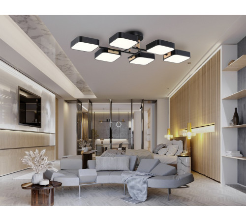 Потолочная люстра Ambrella Light Linetech Comfort FL4887 Потолочная люстра Ambrella Light Linetech Comfort FL4887