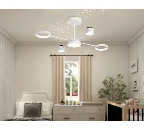 Люстра на штанге Ambrella Light Comfort LineTech FL51631 Люстра на штанге Ambrella Light Comfort LineTech FL51631