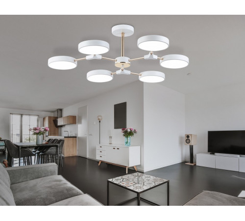 Люстра на штанге Ambrella Light Linetech Comfort FL516333 Люстра на штанге Ambrella Light Linetech Comfort FL516333