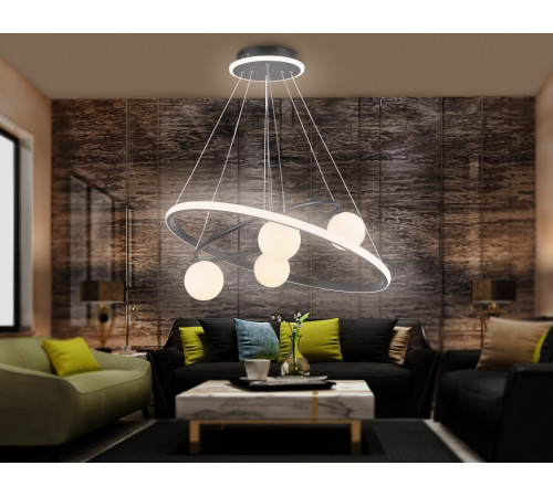Подвесная люстра Ambrella Light Comfort LineTech FL66323 Подвесная люстра Ambrella Light Comfort LineTech FL66323