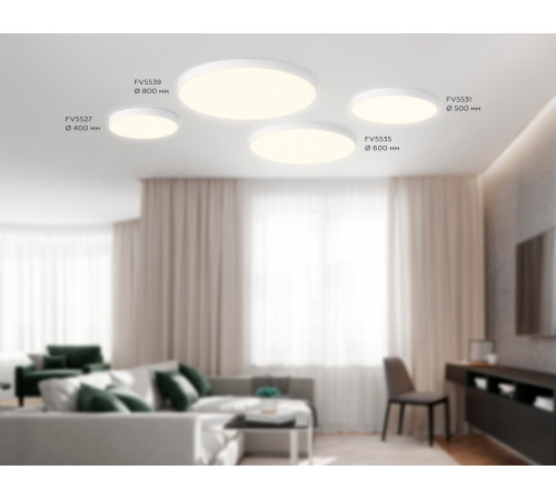 Потолочный светильник Ambrella Light Orbital Air Alum FV5535 Потолочный светильник Ambrella Light Orbital Air Alum FV5535