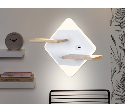 Настенный светодиодный светильник Ambrella Light Wall FW100 Настенный светодиодный светильник Ambrella Light Wall FW100