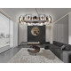 Подвесная люстра Ambrella Light High Light Crystal LH31030