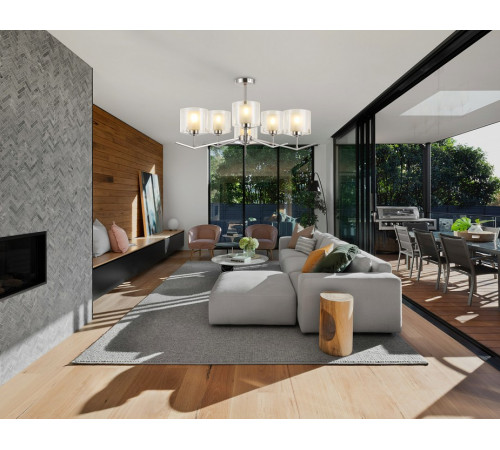 Люстра на штанге Ambrella Light High Light Modern LH57002