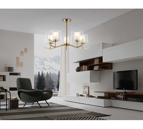 Люстра на штанге Ambrella Light High Light Modern LH57007