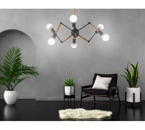 Люстра на штанге Ambrella Light Loft TR80488 Люстра на штанге Ambrella Light Loft TR80488