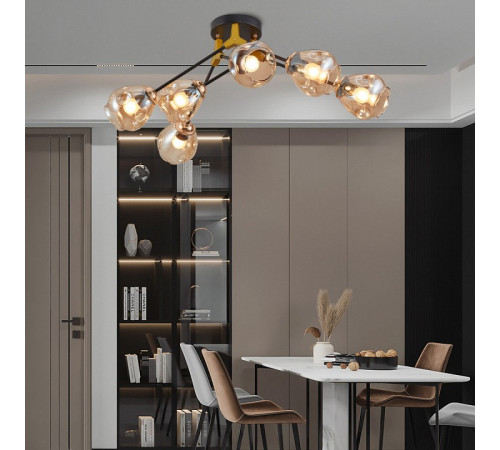 Потолочная люстра Arte Milano Amalfi 252588/6 Br Потолочная люстра Arte Milano Amalfi 252588/6 Br