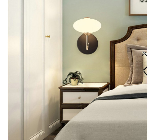 Бра Arte Milano Neapolis 273908/1B BK/GD