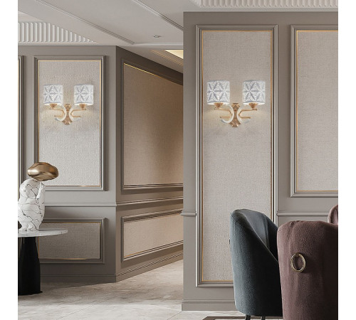 Бра Arte Milano Florentia-2097 302097/2W Wh/Gd Бра Arte Milano Florentia-2097 302097/2W Wh/Gd