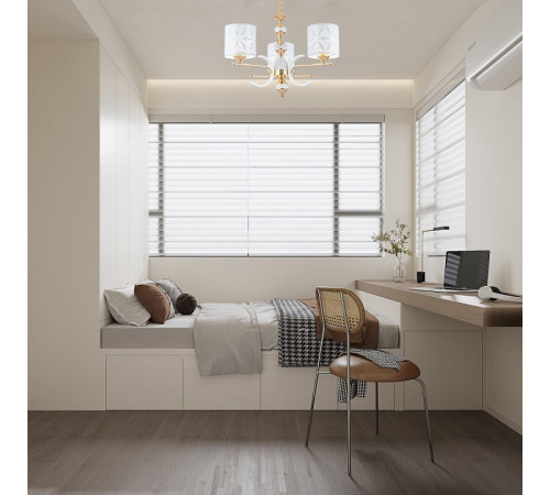 Подвесная люстра Arte Milano Florentia-2097 302097/3 Wh/Gd